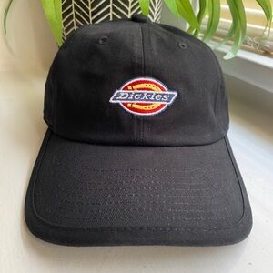 DICKIES black strap back dad hat.